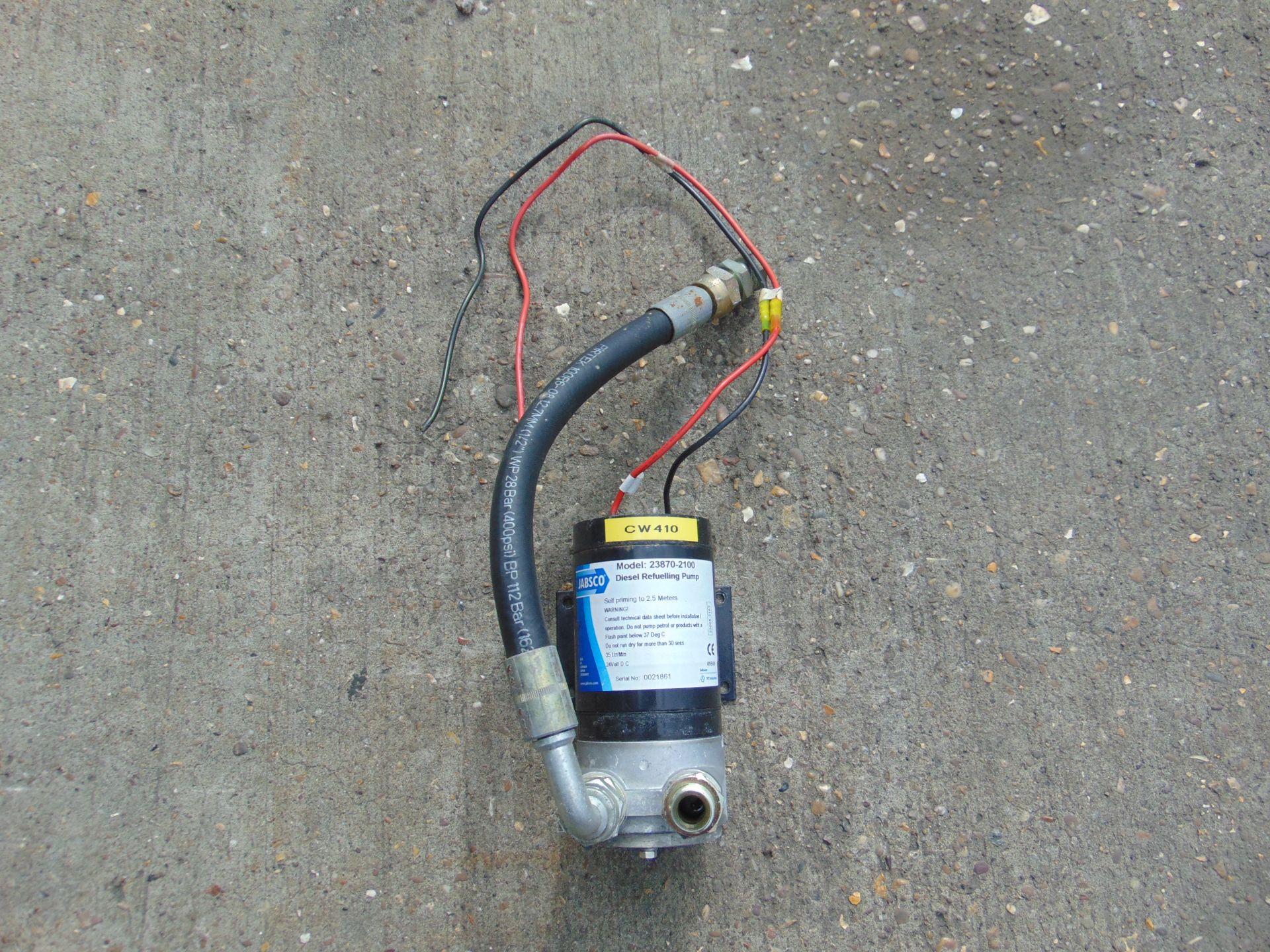 Jabsco 24V 35L/Min Diesel Refuelling Pump - Image 2 of 3