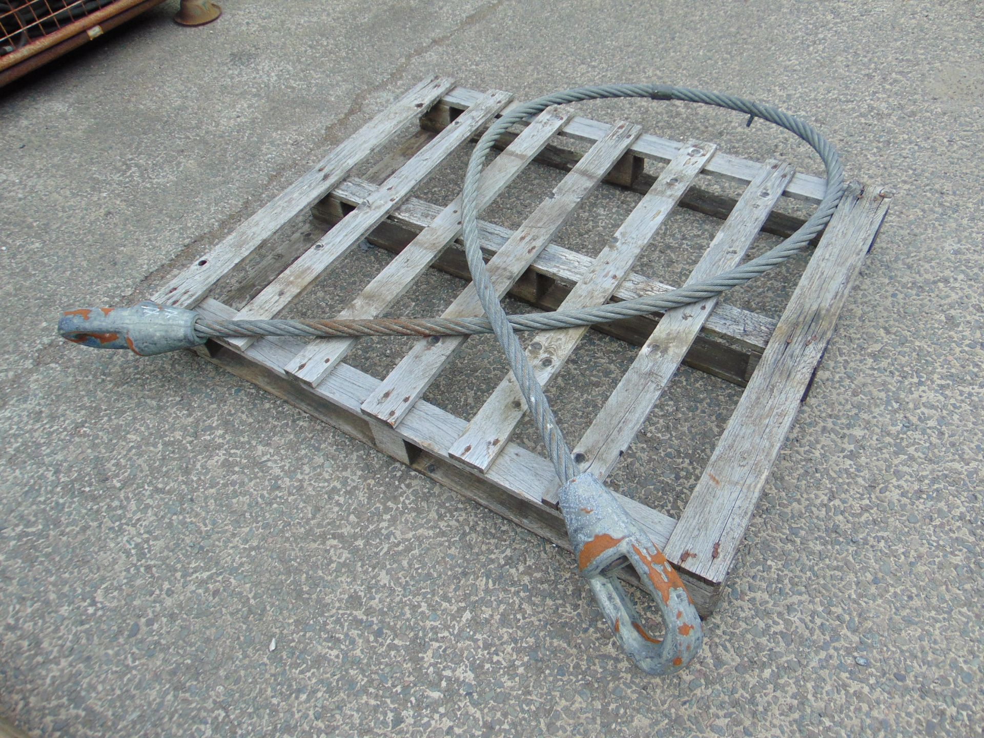 Large Recovery Wire Rope, as used on Main Battle Tanks