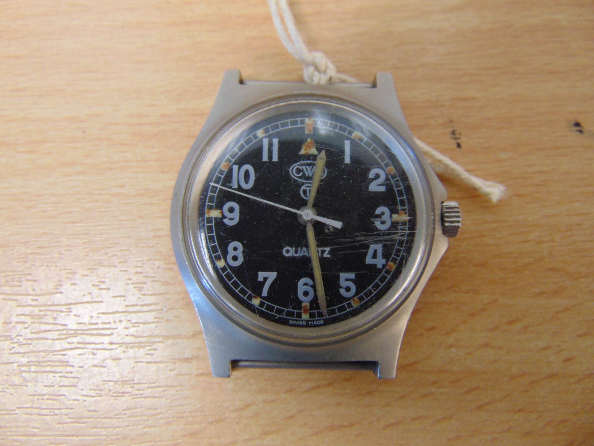 Rare 0552 CWC Service Watch Royal Marines/Navy Issue Nato Marks, Date 1990, * GULF WAR * - Image 2 of 4