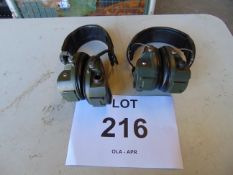 2 x Pairs of Electronic Ear Defenders as shown