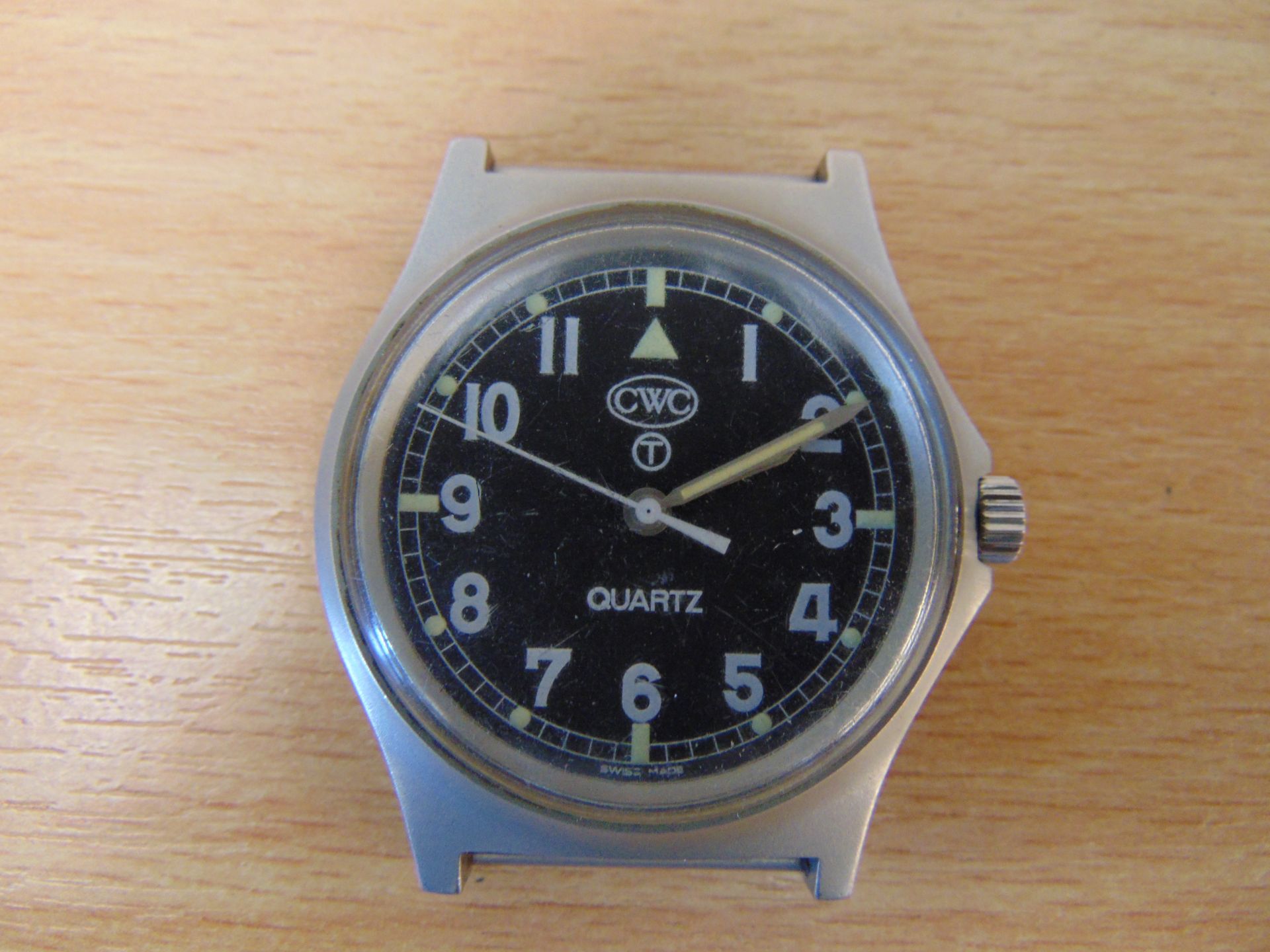 CWC W10 British Army Service Watch Nato Marks, Dated 1991, GULF WAR, New Battery / Strap