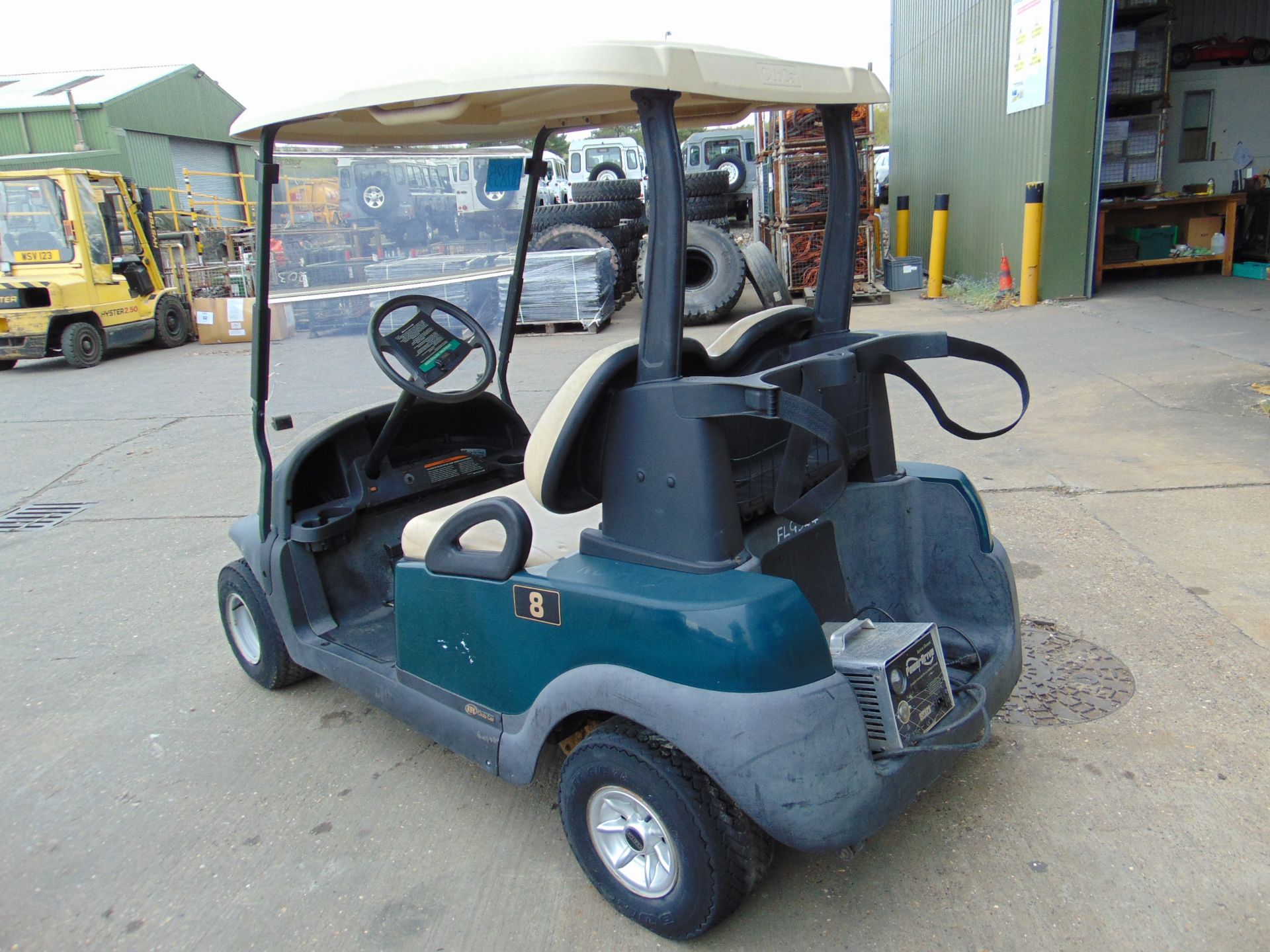 Club Car 2 Seat Electric Golf Buggy C/W Battery Charger - Image 6 of 13