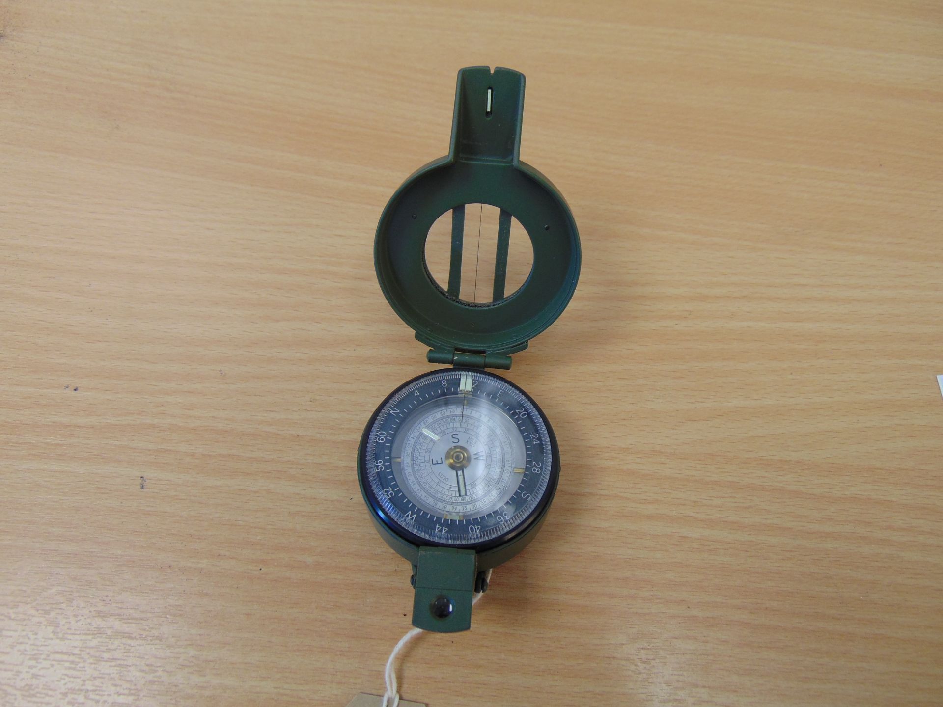 Unissued Francis Baker M88 prismatic compass in mils British Army issue