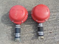 2x Dolphin Floating Suction Strainers
