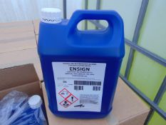 40x 5 Litre Drums of Ensign, a chemical enhanced degreaser and cleaner