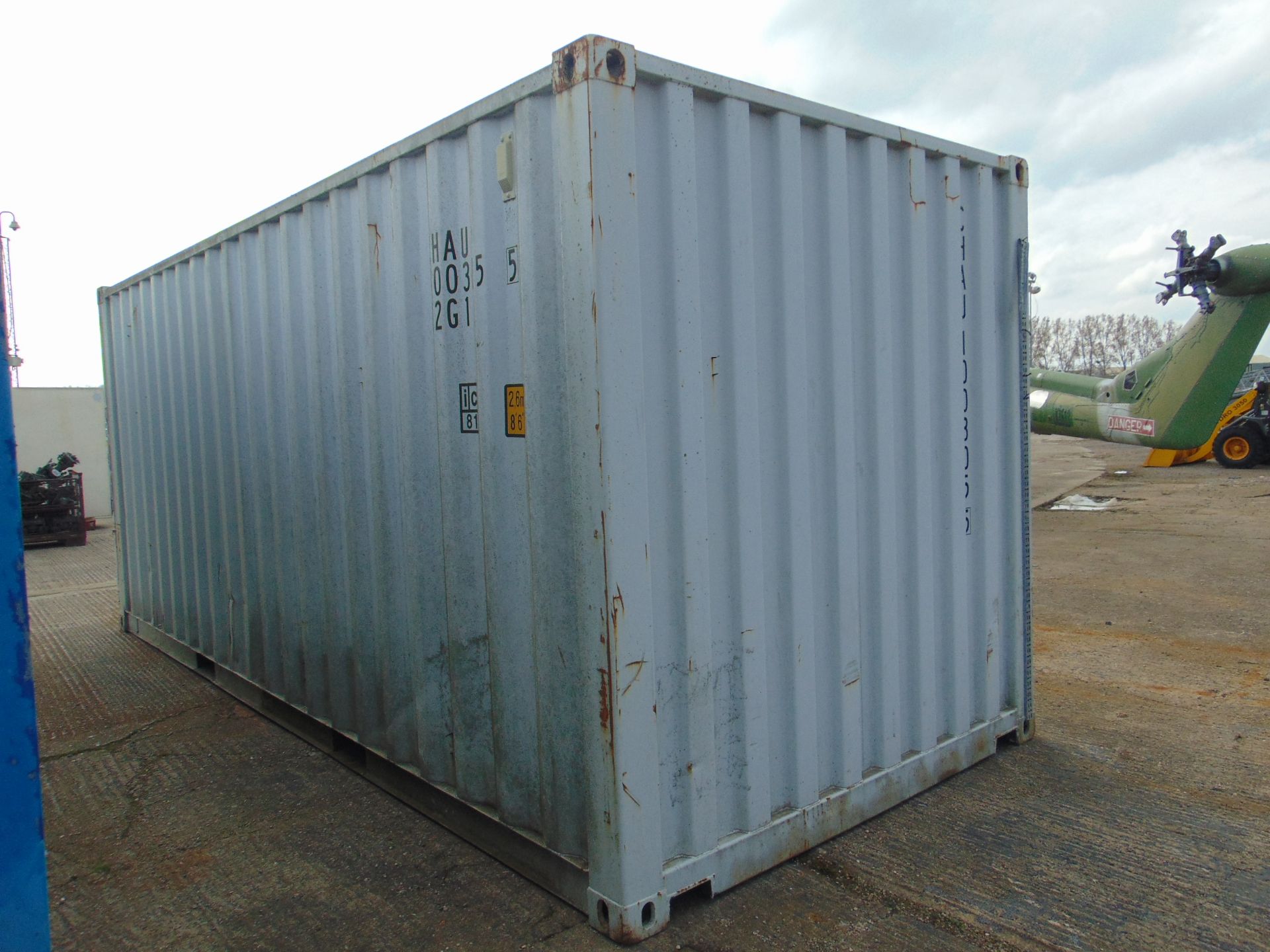 Secure Storage 20ft Shipping Container C/W Electrics, Lights, Forklift Pockets etc - Image 7 of 16