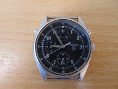 Seiko Gen 2 Pilots Chrono Nato Marks with date Adjust Tornado Force RAF issue, Dated 1995