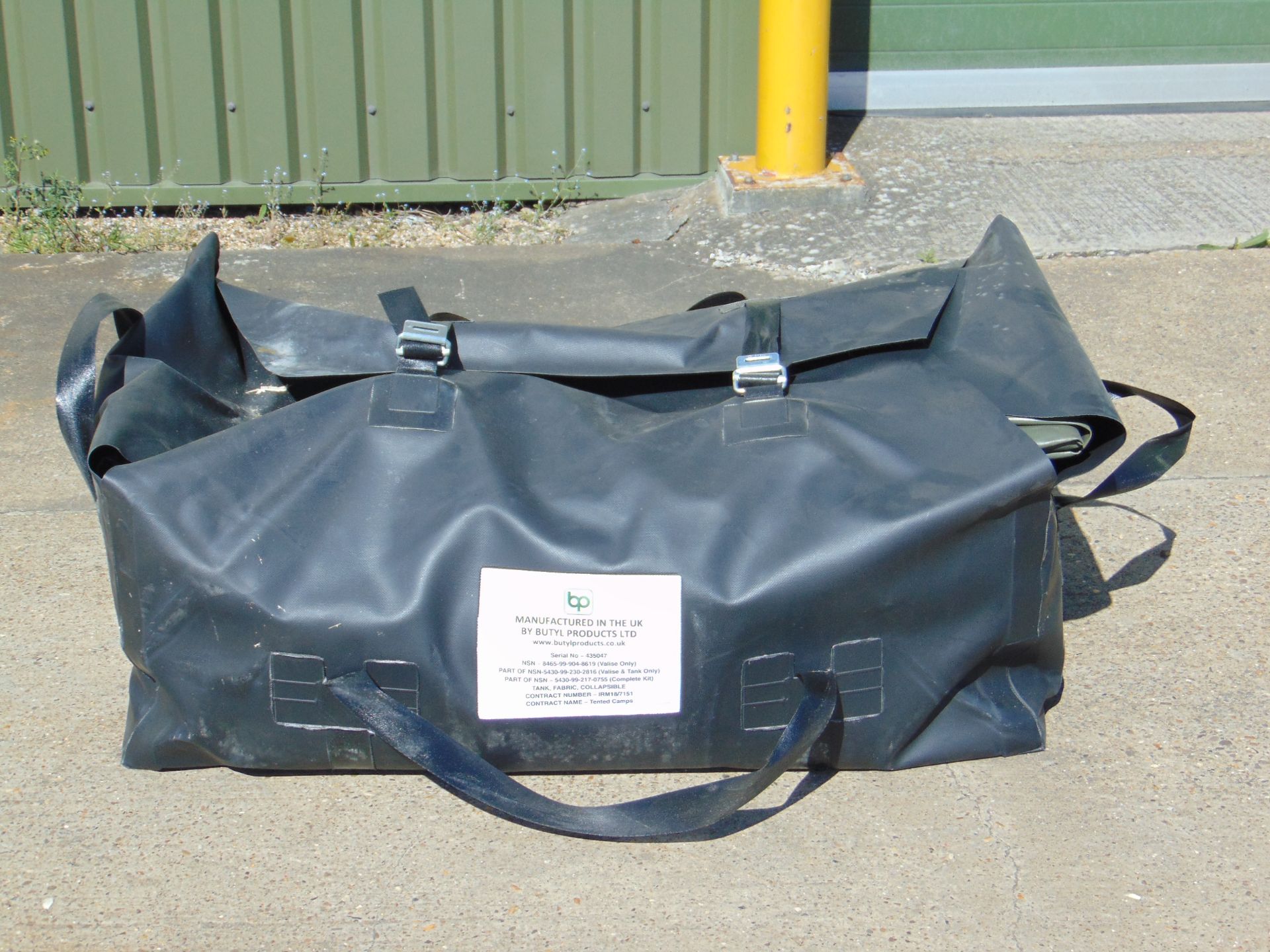 ** Unissued Brand New ** Butyl 12,000 Litre Flexible Bladder Tank Complete Kit - Image 2 of 14