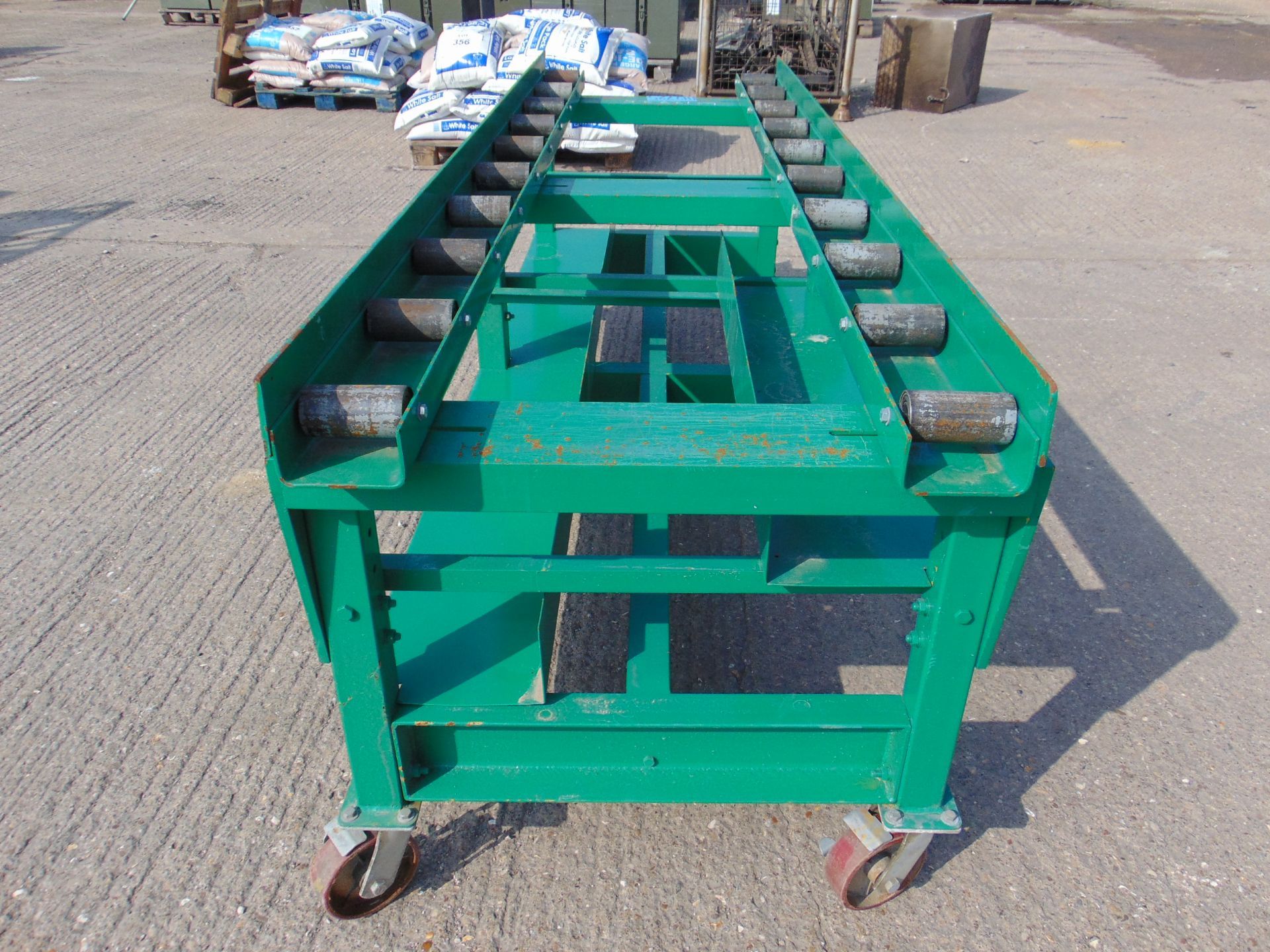 Mobile Twin Roller Conveyor Bench