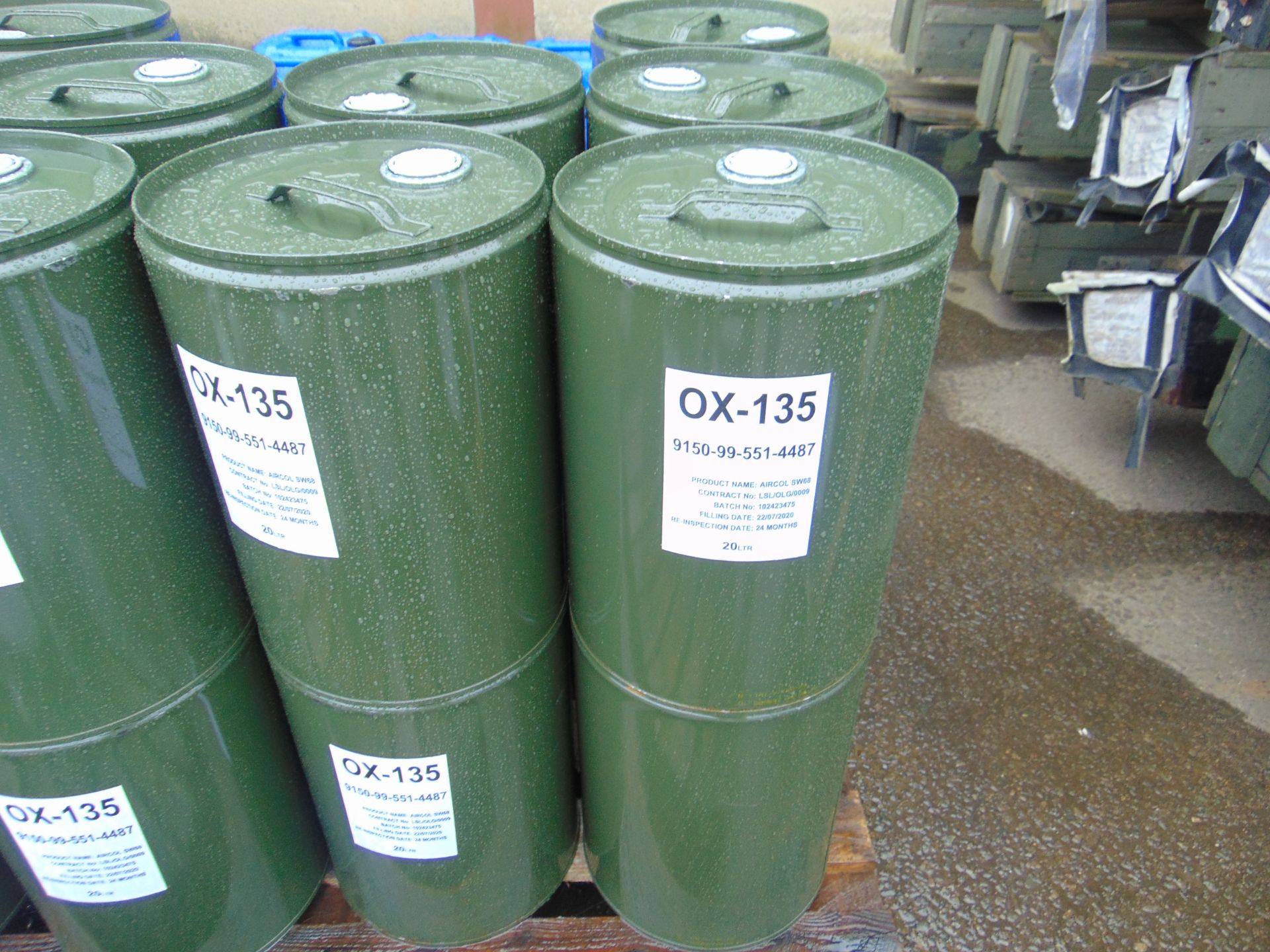 10x 20 litre Drums of OX-135 High Quality Synthetic Engine Oil