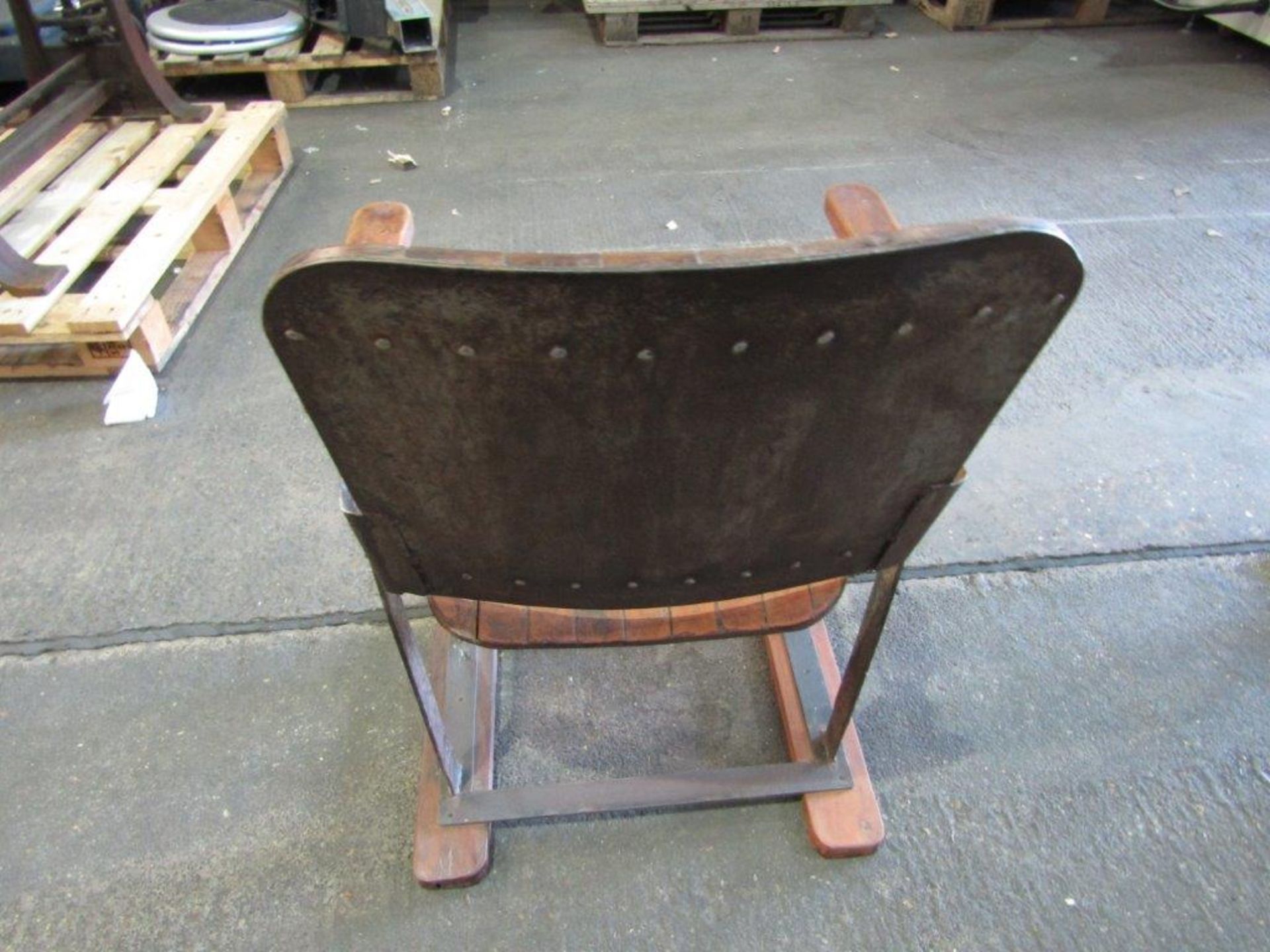 Very Rare Original Vintage Cinema Seat - Image 4 of 6