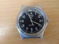 V.NICE CWC W10 British Army Service Watch Nato Marks Date 1998, New Battery / Strap