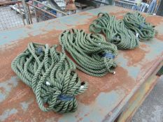 4 x Naval Mooring Ropes
