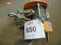 Unused Maxpull GM 20 Winch Assembly c/w 3x Etc, From Mod Reserve Stock