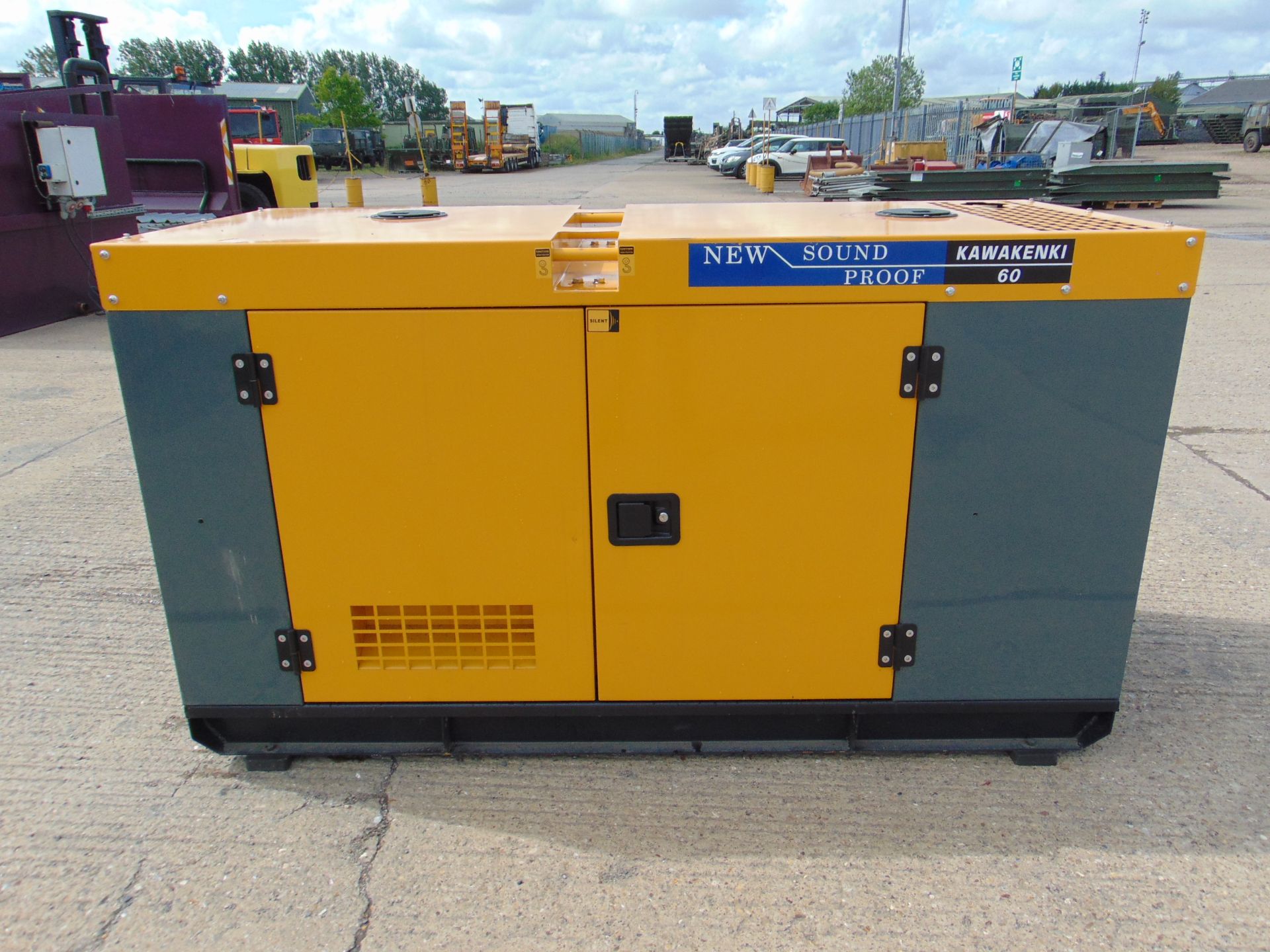 2022 UNISSUED 60 KVA 3 Phase Silent Diesel Generator Set - Image 4 of 18