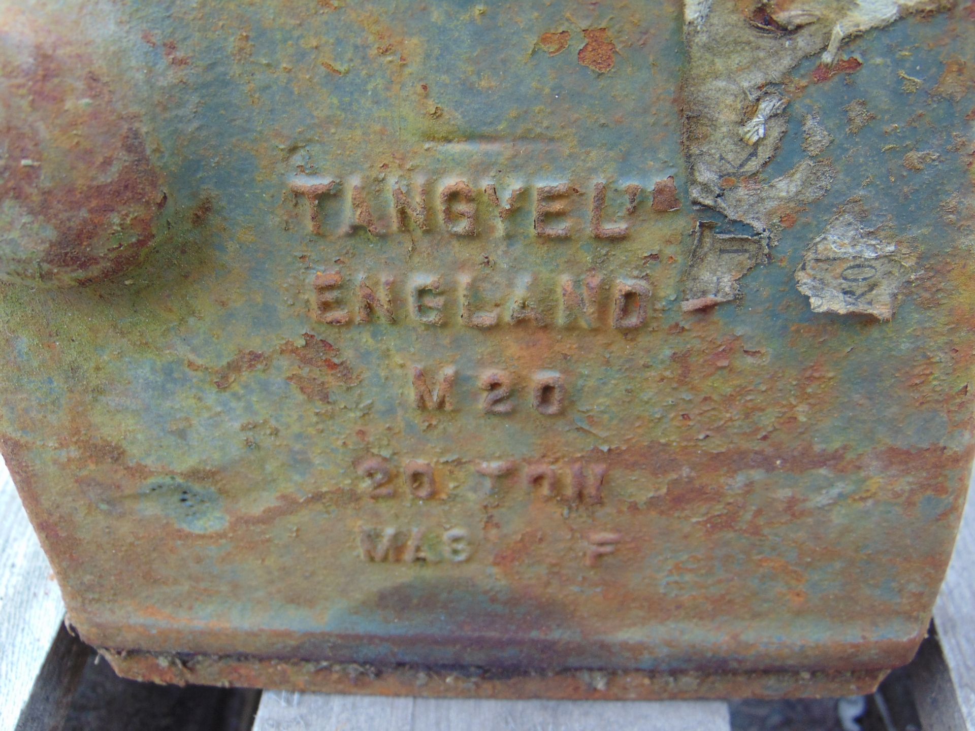 Tangye M20 Mastiff 20 Tonne Hydraulic Jack c/w Handle - Image 5 of 5