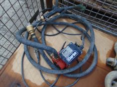 Clarke CFT 24 Fuel Transfer Pump C/W Hose and Delivery Nozzle
