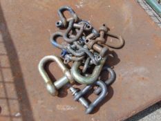 14x Mixed Size Bow Shackles