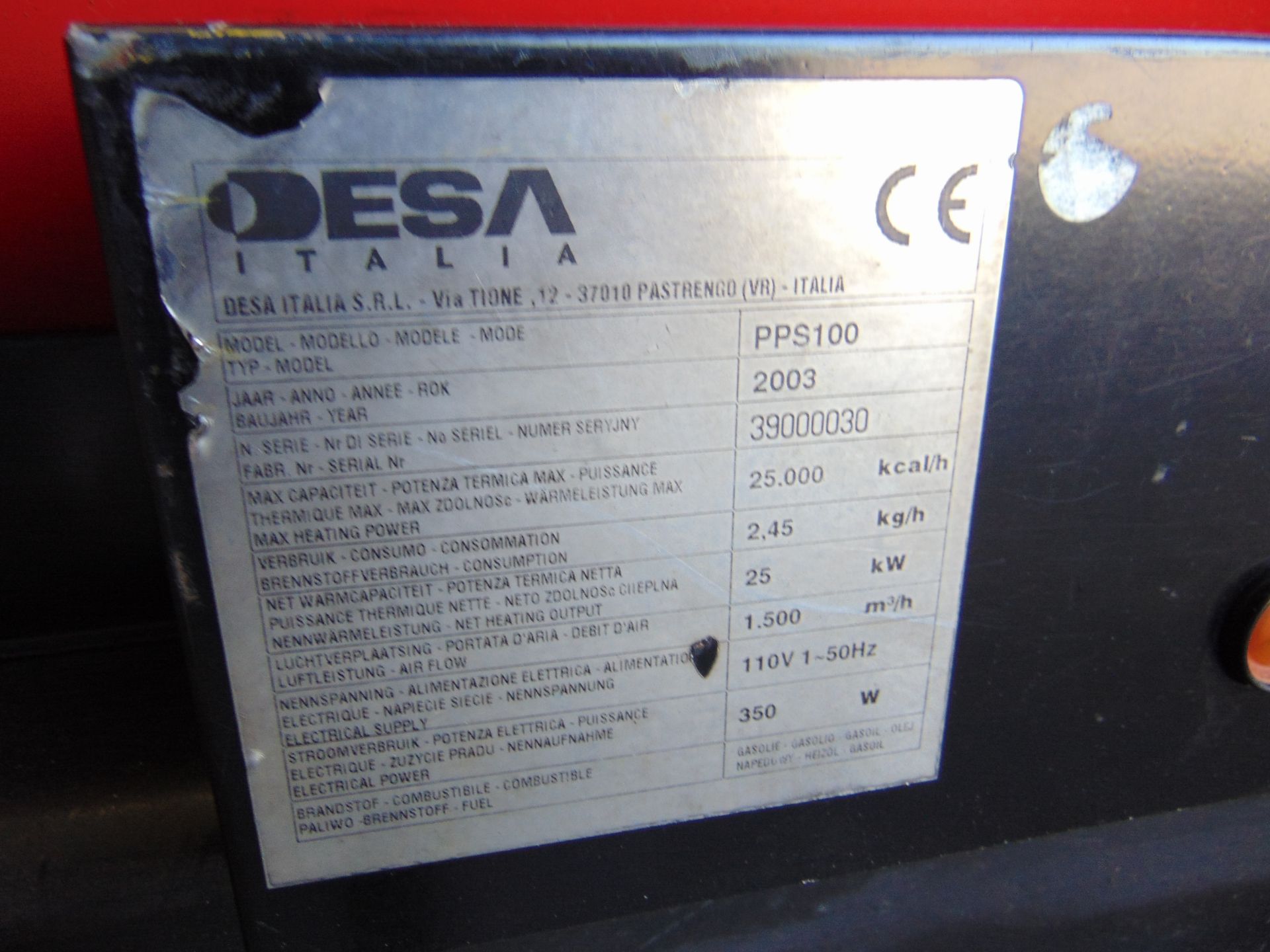 Desa PPS100 Space Heater - Image 6 of 6