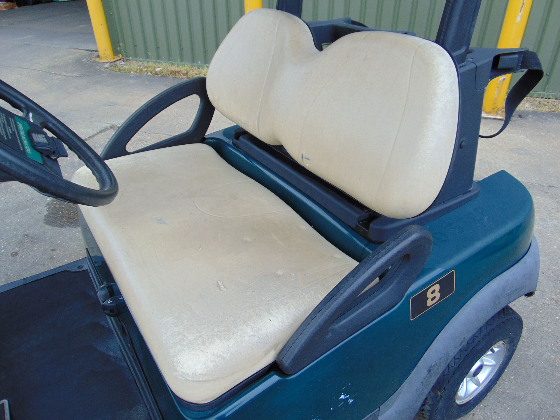 Club Car 2 Seat Electric Golf Buggy C/W Battery Charger - Image 9 of 13