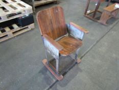 Very Rare Original Vintage Cinema Seat