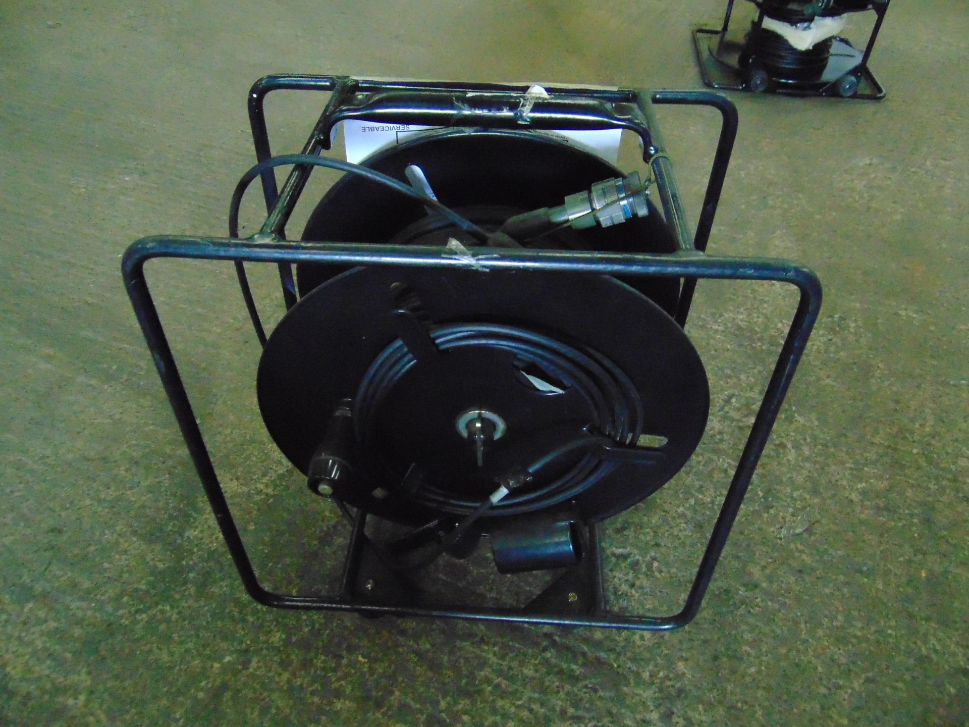 100m 2 Core Portable Cable Reel Unissued as shown