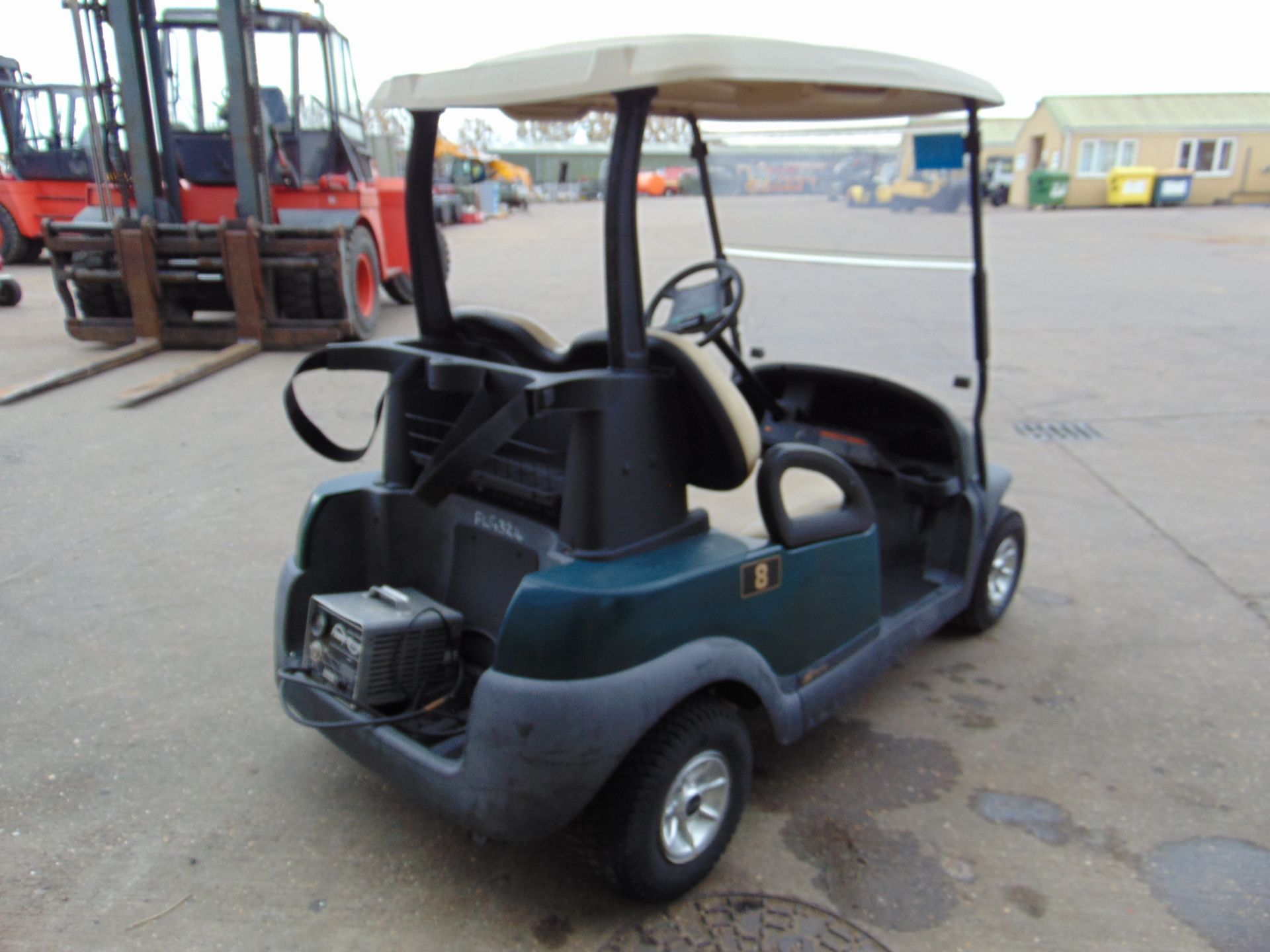 Club Car 2 Seat Electric Golf Buggy C/W Battery Charger - Image 8 of 13