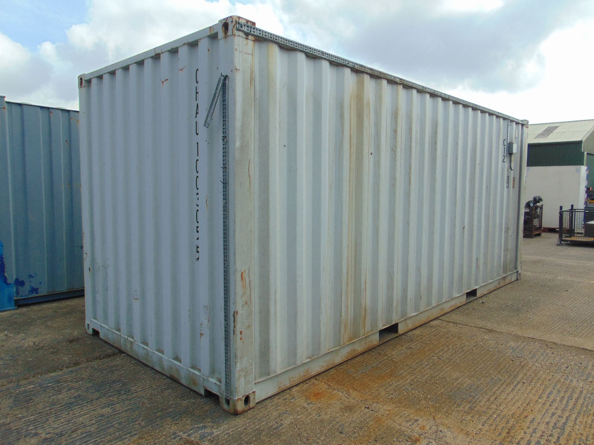 Secure Storage 20ft Shipping Container C/W Electrics, Lights, Forklift Pockets etc - Image 5 of 16