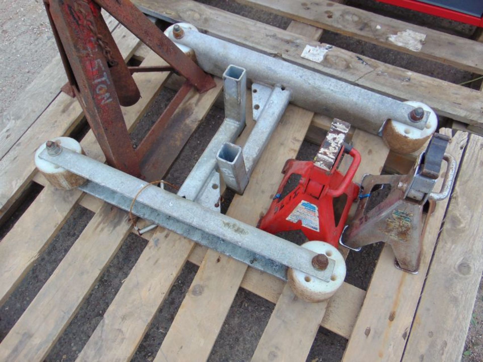 3x Axle Stands & Roller Assys - Image 4 of 4