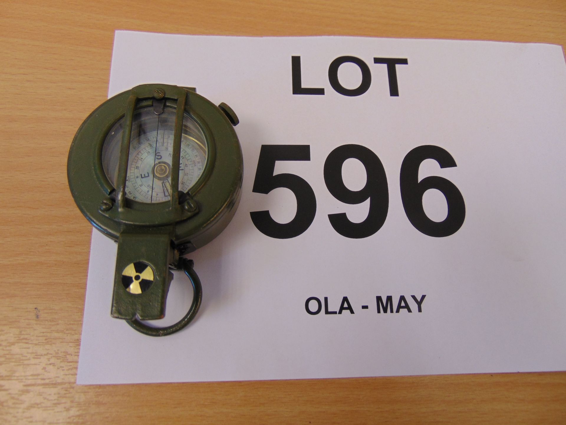 Stanley London British Army Issue Brass Compass in Mils Nato Marks. - Image 3 of 3