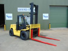 Hyster H7.00 XL 7 Ton Diesel Forklift One Government Department Owner ONLY 1,825 HOURS!
