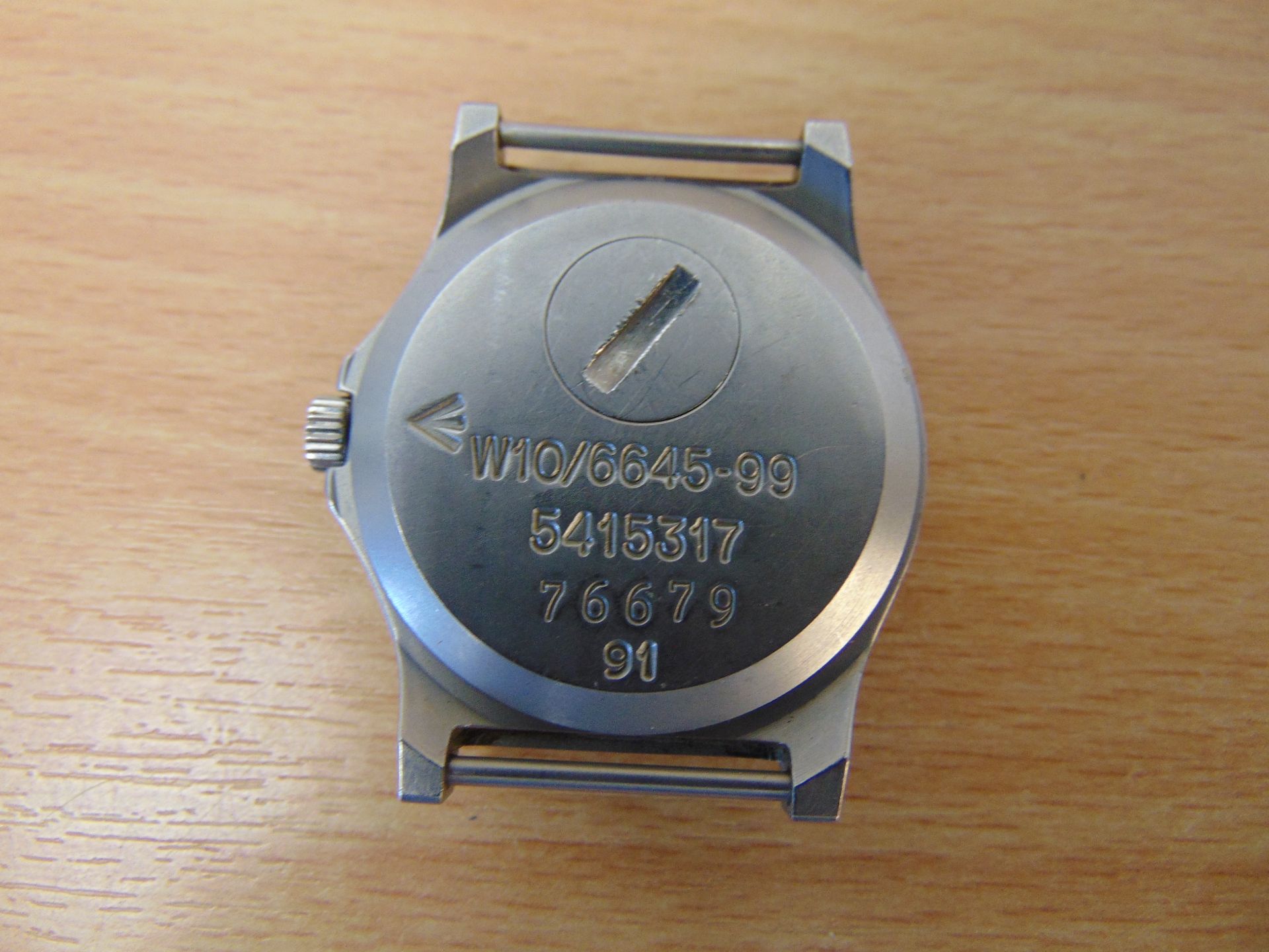 CWC W10 British Army Service Watch Nato Marks, Dated 1991, GULF WAR, New Battery / Strap - Image 2 of 3