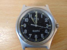 CWC W10 British Army Service Watch Nato Marks, Date 1997, New Battery / Strap