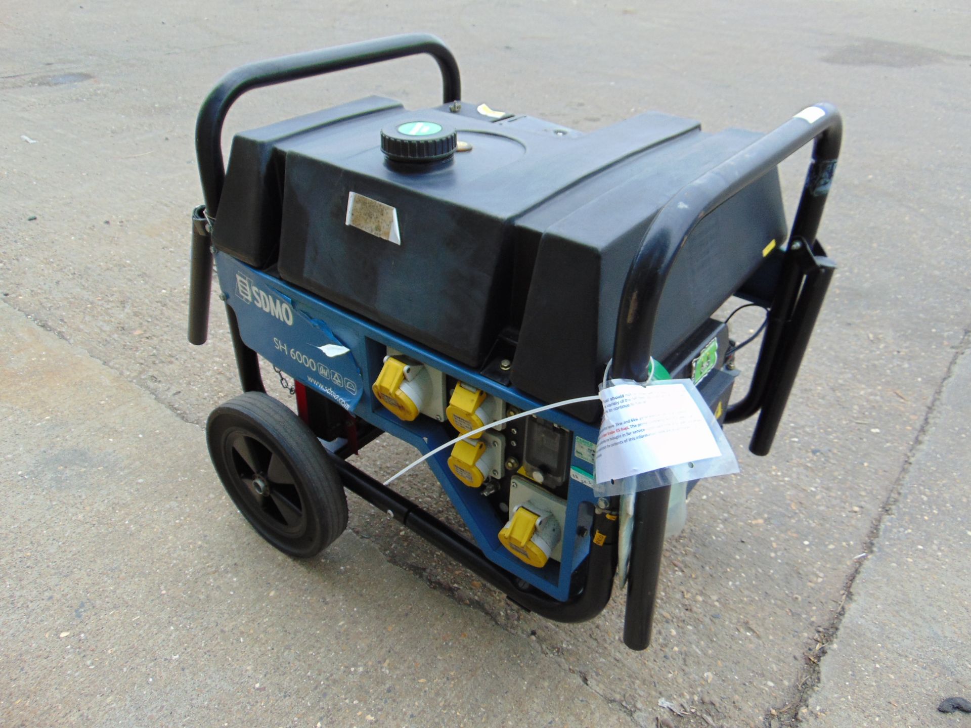 SDMO SH6000 Petrol Generator - Image 2 of 12