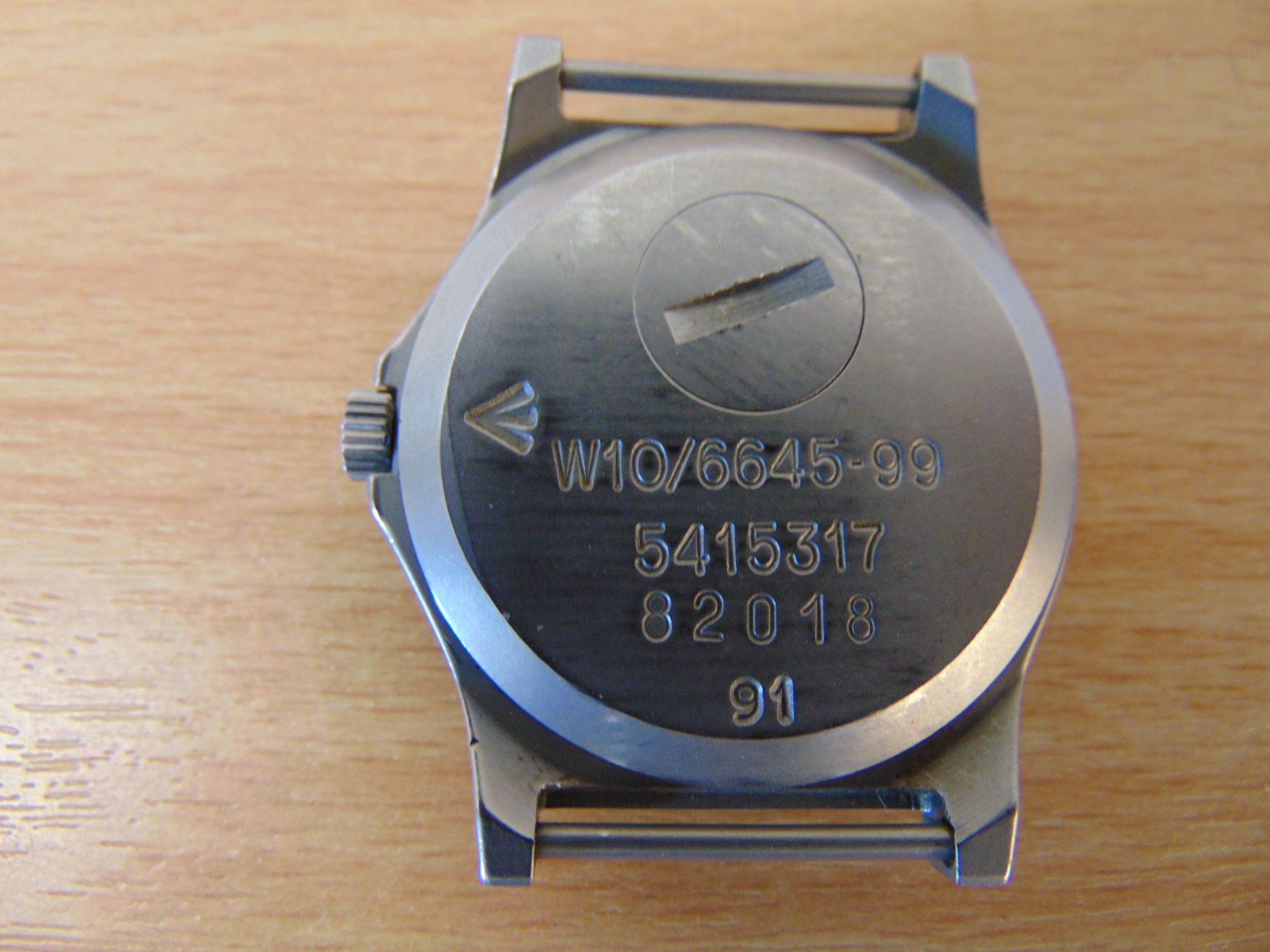 CWC W10 British Army Service Watch Nato Marks, Date 1991 GULF WAR 1, New Battery / Strap - Image 2 of 3