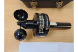 V.Nice Unusual MUNRO - London Hand Held Anemometer for Wind speed from RAF Reserve Stock