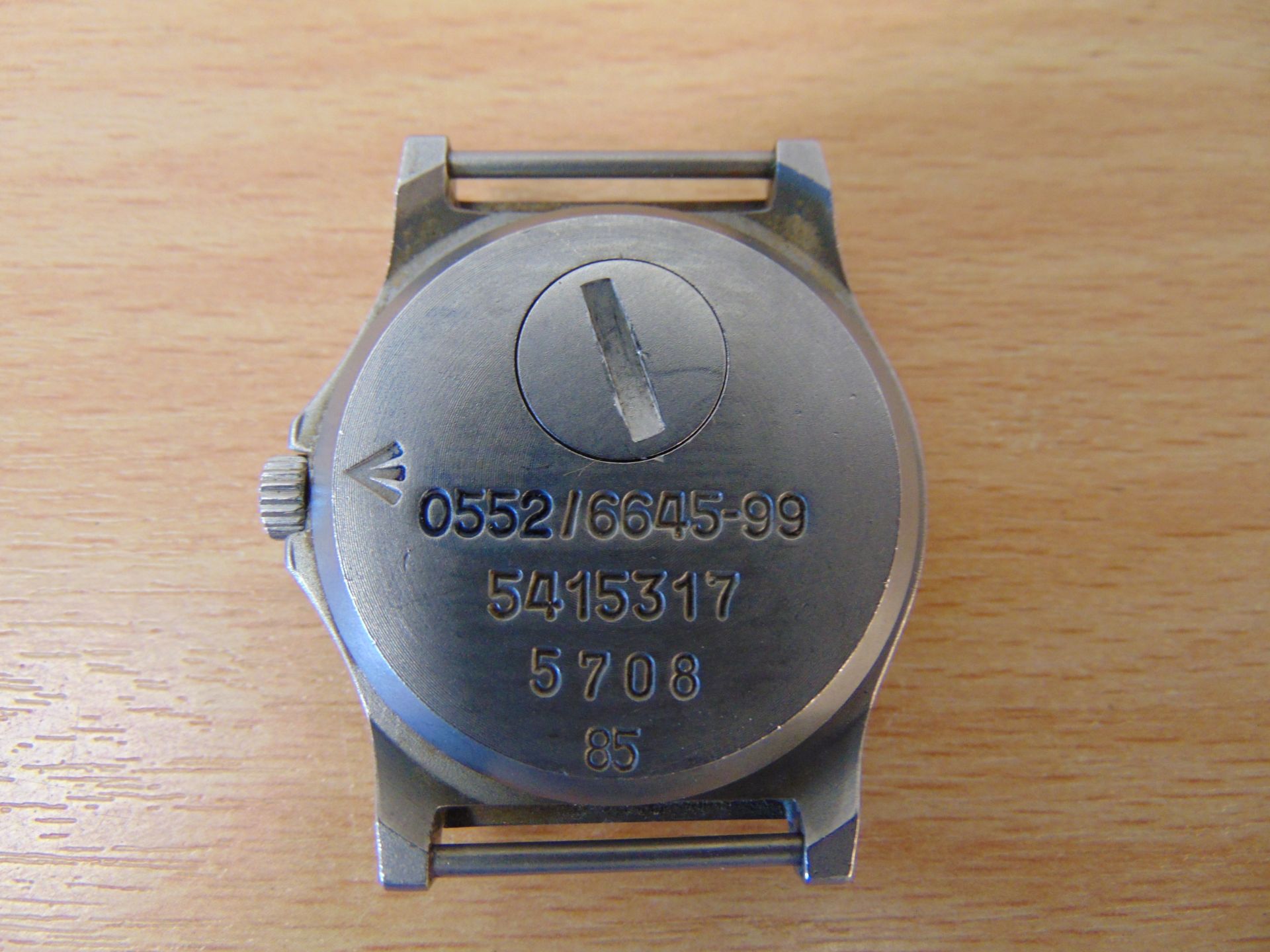 Rare CWC 0552 Marines / Navy Issue Service Watch Nato Marks, Date 1985, FAT BOY CASE - Image 2 of 3