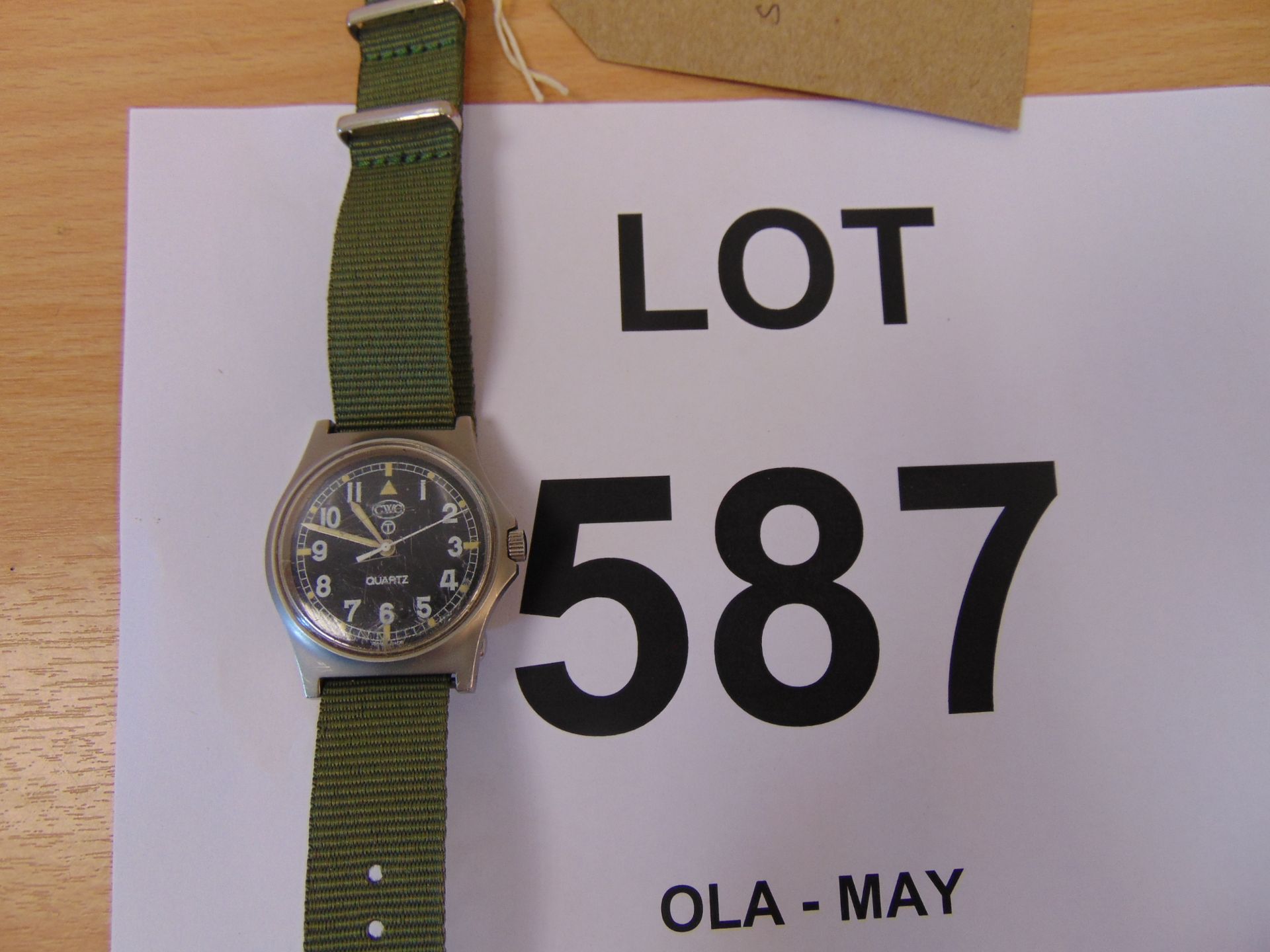 CWC W10 British Army Service Watch Nato Marks Date 1998, New Baltery / Strap - Image 3 of 3
