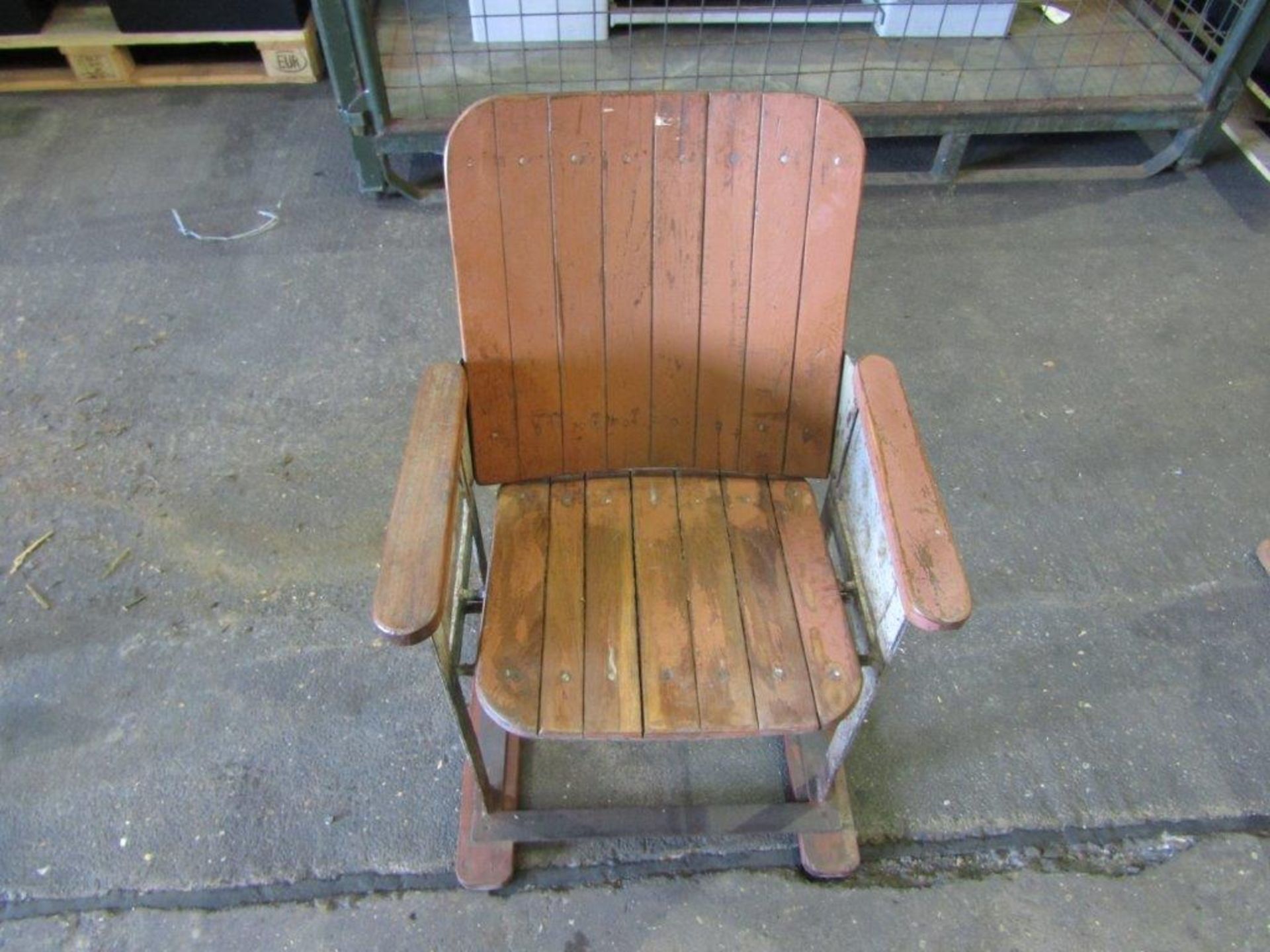 Very Rare Original Vintage Cinema Seat - Image 2 of 6