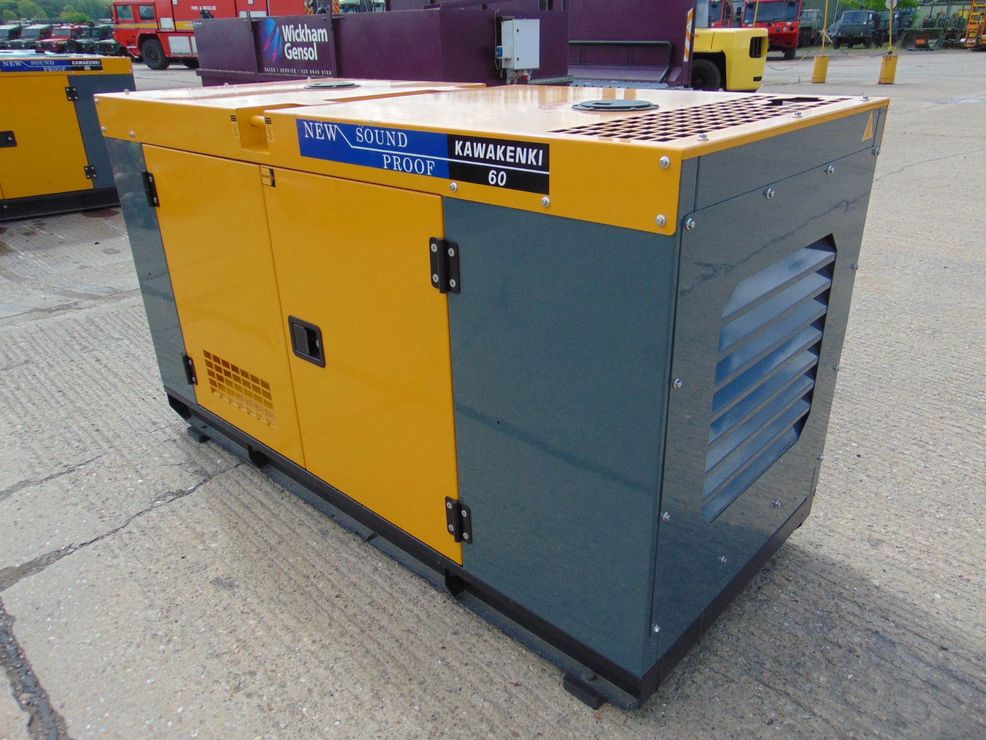 2022 UNISSUED 60 KVA 3 Phase Silent Diesel Generator Set - Image 3 of 18