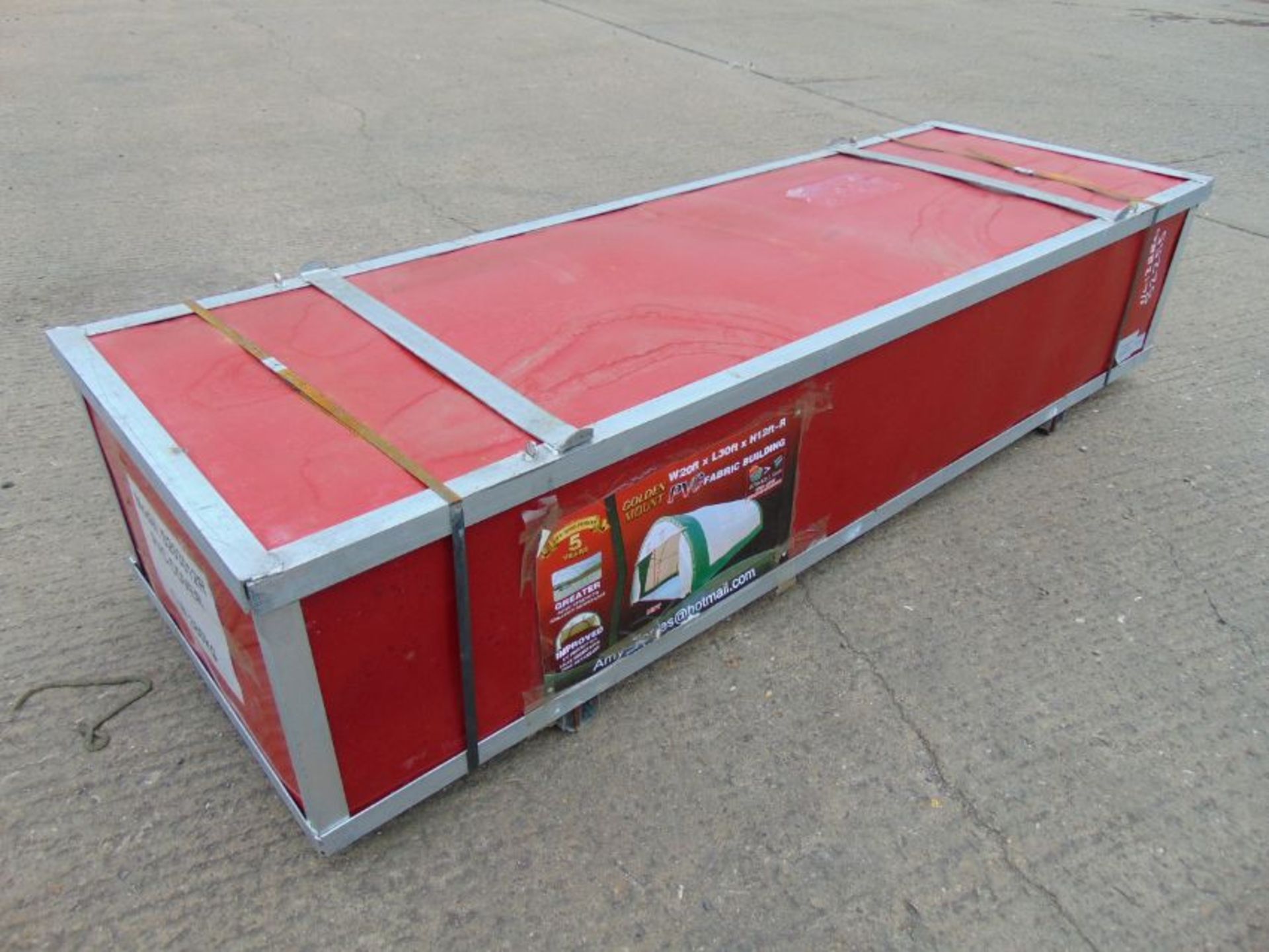 ** Brand New ** Heavy Duty Storage Shelter 20'W x 30'L x 12' H P/No 203012R - Image 2 of 4