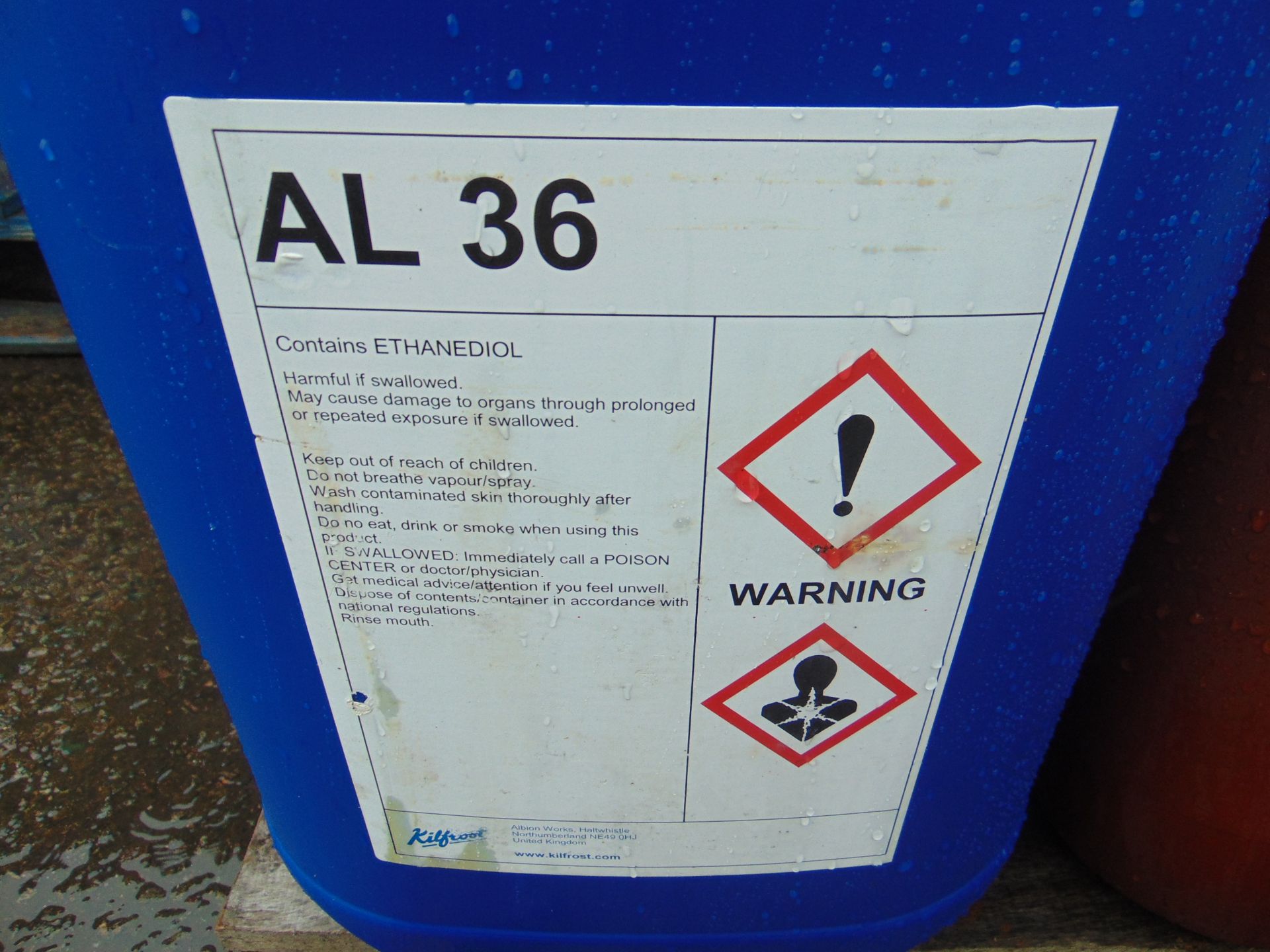 2x 25 Litre Drums of AL-36 Windscreen Washing Fluid - Image 2 of 2