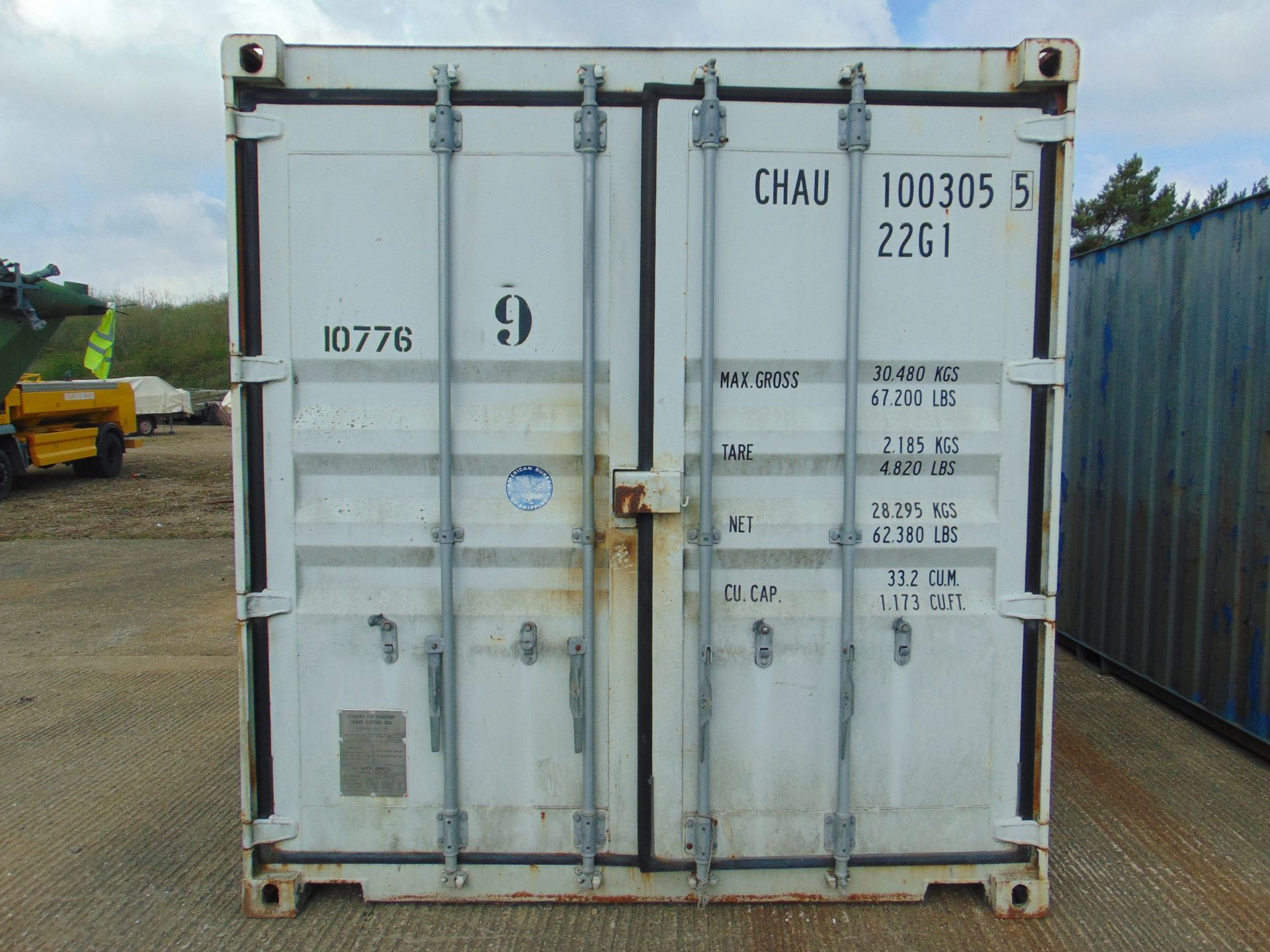 Secure Storage 20ft Shipping Container C/W Electrics, Lights, Forklift Pockets etc - Image 2 of 16