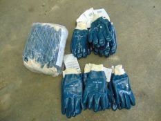 22 x Unissued Arco Essentials Heavyweight Fully Nitrile-Coated Work Gloves