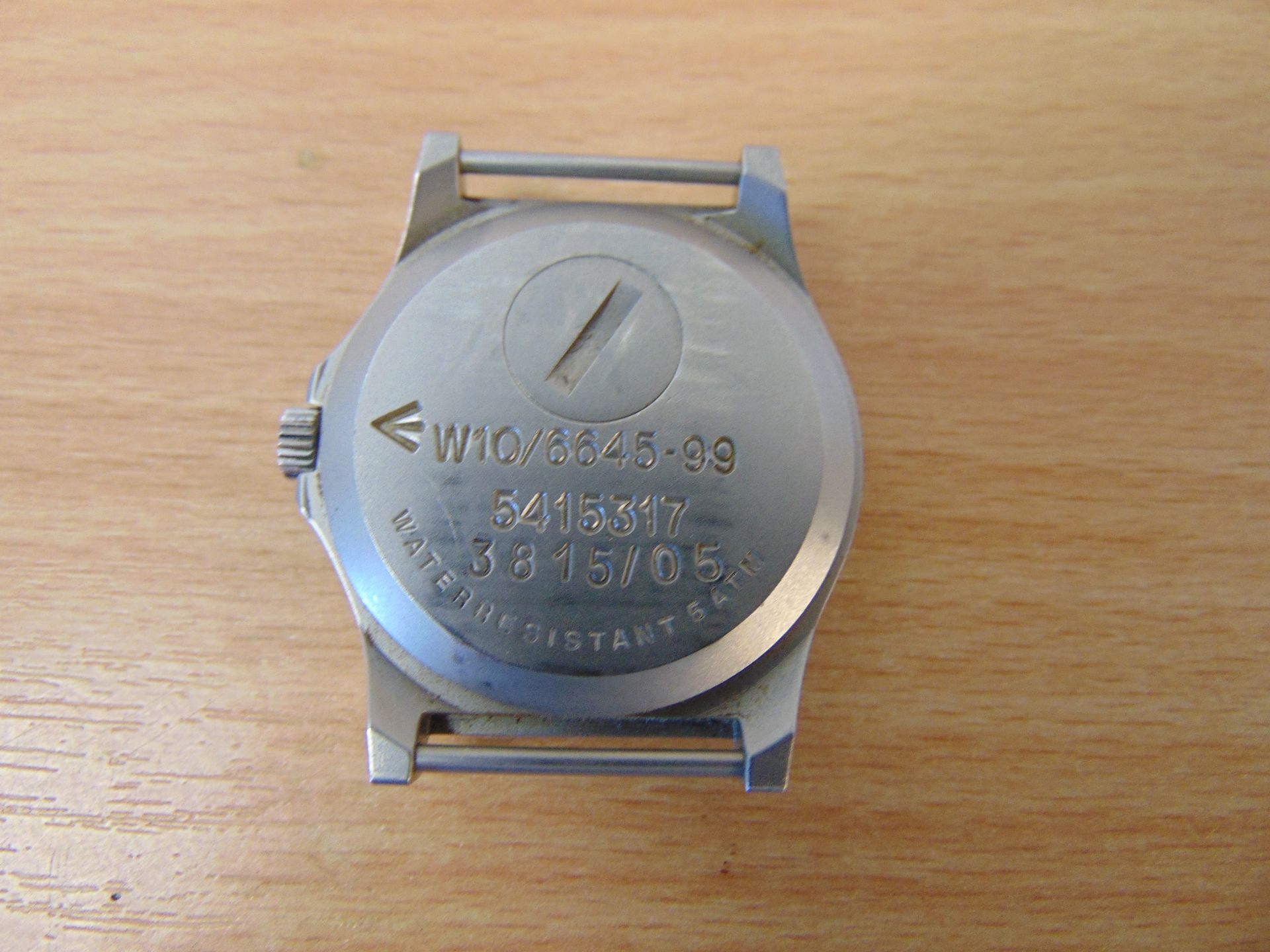 CWC W10 British Army Service Watch Water Resistant to 5 ATM Nato Mark, Date 2005 - Image 2 of 3