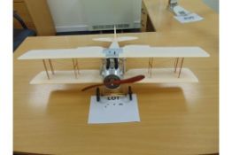 Amazing Scale Model of a SPAD WW 1 Fighter made by Authentic Models Highly Detailed