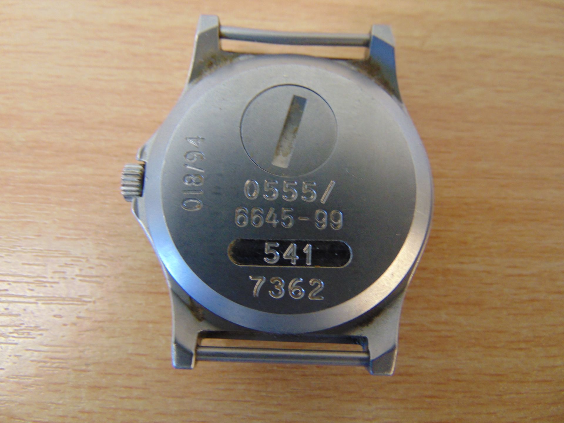 Rare CWC 0555 Marines / Navy issue Service Watch with Date Adjust - Nato Marks 1994 - Image 3 of 4