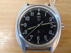 UNBELIEVABLE NEW AND UNISSUED CWC W10 Service Watch Mechanical Movement Nato Marks
