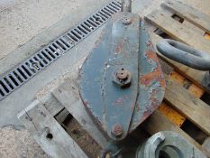 Triple Pulley Block 1/2" Dia. Rope SWL 7 Ton