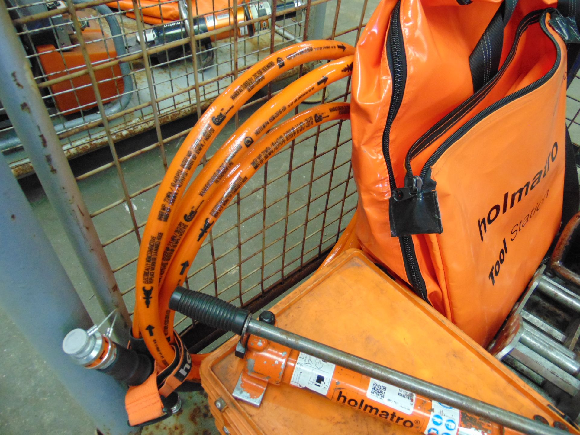 Holmatro Jaws of Life Rescue Kit inc Power Pack, Cutters, Spreaders, Ram etc - Image 8 of 14
